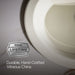KOHLER K-2699-8 Bryant 20-1/4" Oval Drop-in Bathroom Sink, biscuit - view 3