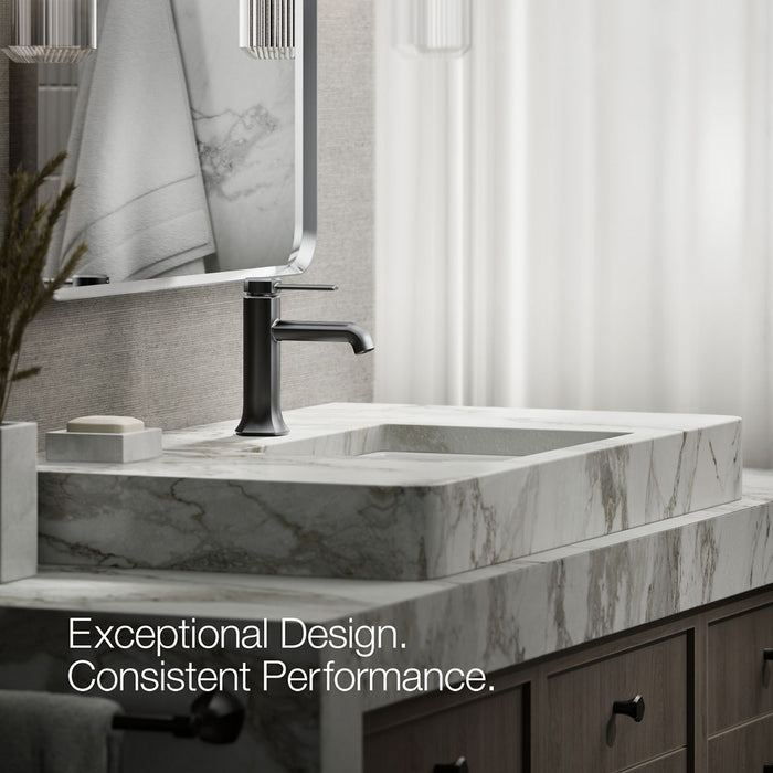 KOHLER K-27000-4 Occasion Single-handle bathroom sink faucet, 1.2 gpm, matte black - view 4