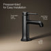 KOHLER K-27000-4 Occasion Single-handle bathroom sink faucet, 1.2 gpm, matte black - view 5
