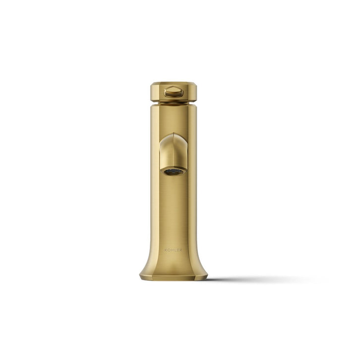 KOHLER K-27000-4 Occasion Single-handle bathroom sink faucet, 1.2 gpm, vibrant brushed moderne brass - view 4