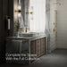 KOHLER K-27000-4K Occasion Single-handle bathroom sink faucet, 1.0 gpm, vibrant french gold - view 4