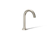 KOHLER K-27008-K Occasion Bathroom sink faucet spout with Cane design, 1.0 gpm, vibrant brushed nickel