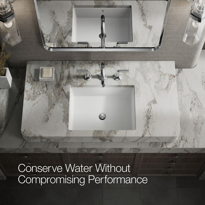 KOHLER K-27008-N Occasion Bathroom sink faucet spout with Cane design, 0.5 gpm