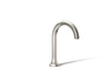 KOHLER K-27008-N Occasion Bathroom sink faucet spout with Cane design, 0.5 gpm, vibrant polished nickel