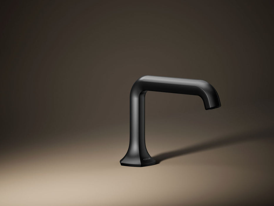 KOHLER K-27009 Occasion Bathroom sink faucet spout with Straight design, 1.2 gpm, matte black - view 3