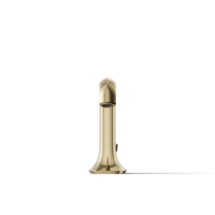 KOHLER K-27009-K Occasion Bathroom sink faucet spout with Straight design, 1.0 gpm, vibrant french gold - view 2