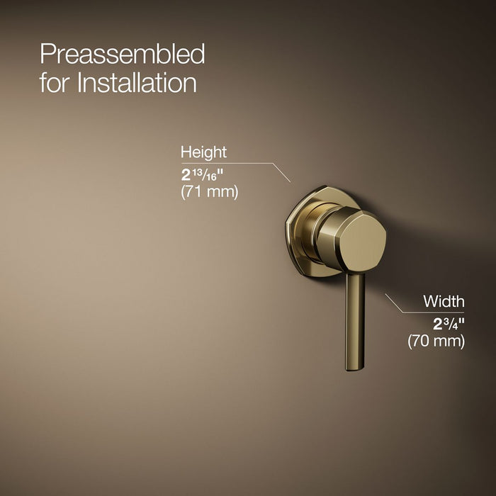 KOHLER K-27012-4 Occasion Wall-mount bathroom sink faucet handle