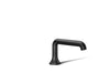 KOHLER K-27017 Occasion Deck-mount bath spout with Straight design, matte black