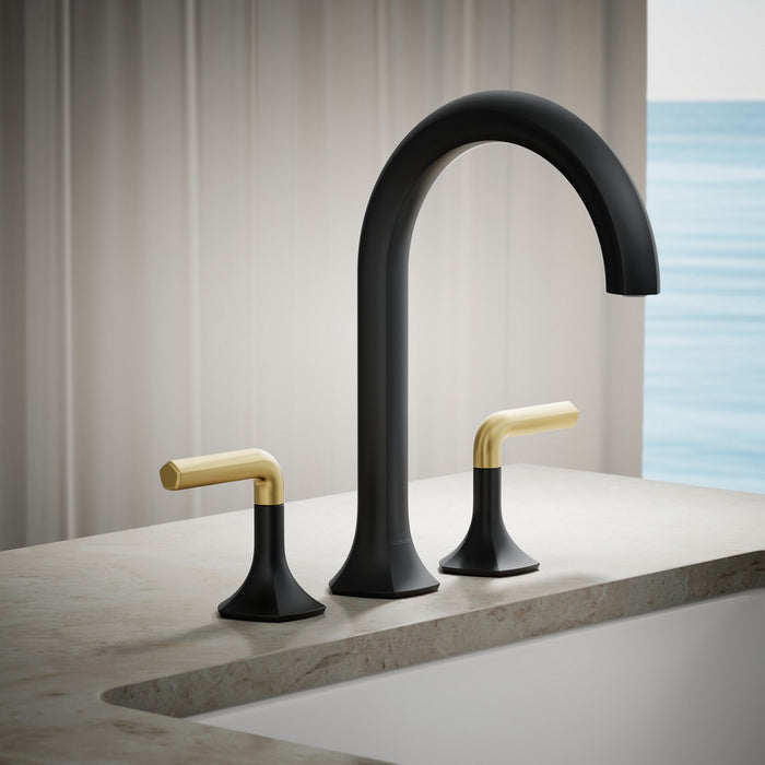 KOHLER K-27018-4 Occasion Deck-mount bath faucet handles with Lever design