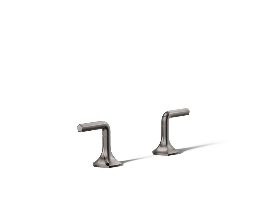 KOHLER K-27018-4 Occasion Deck-mount bath faucet handles with Lever design