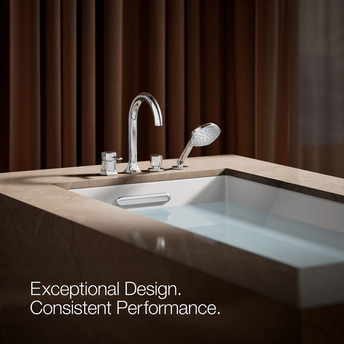 KOHLER K-27022 Occasion Deck-mount handshower holder and two-way diverter valve, polished chrome - view 4