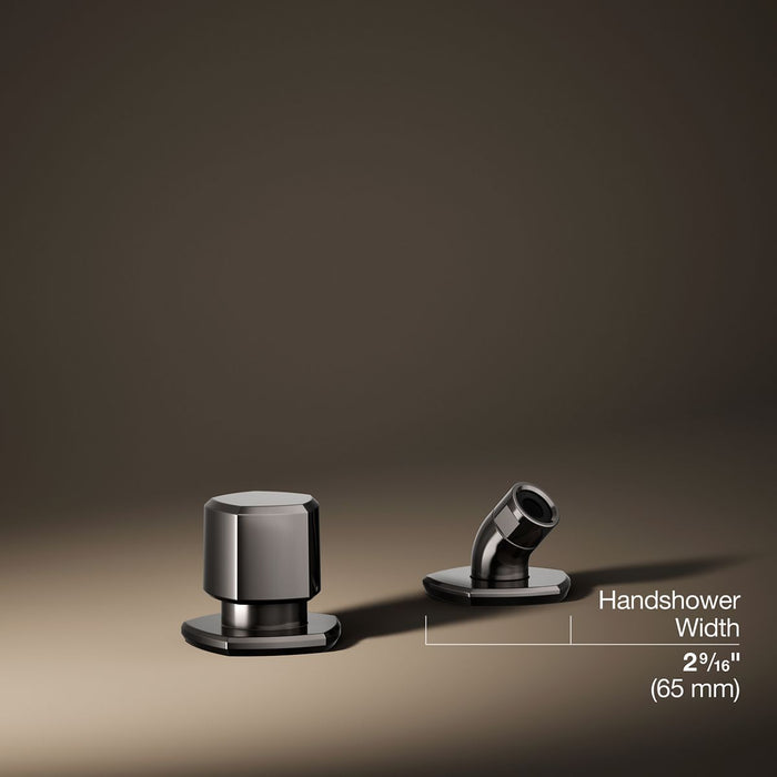 KOHLER K-27022 Occasion Deck-mount handshower holder and two-way diverter valve, vibrant titanium - view 5