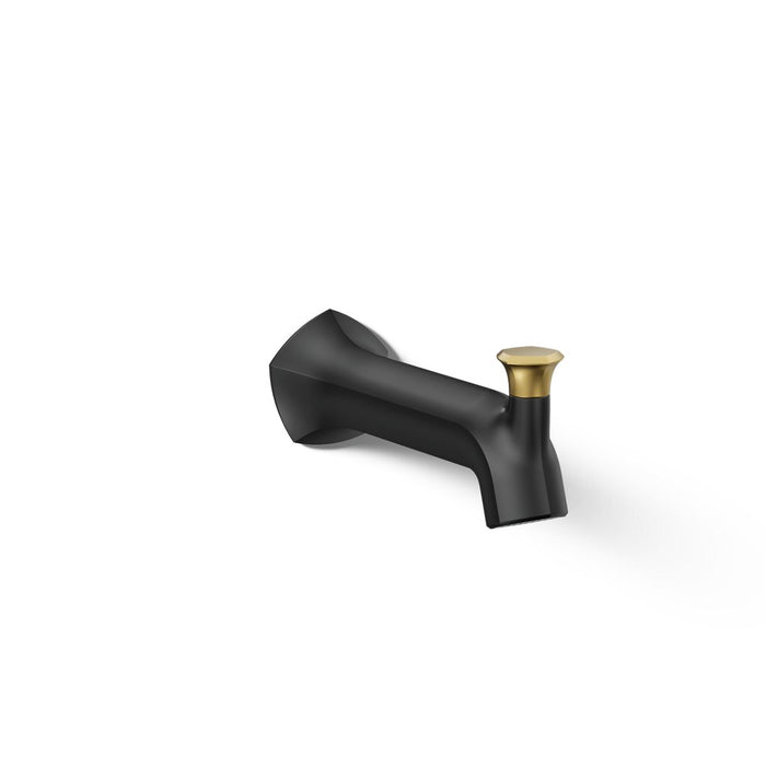KOHLER Occasion Wall-mount bath spout with Straight design and diverter