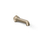 KOHLER K-27024 Occasion Wall-mount bath spout with Straight design, 8", vibrant brushed bronze - view 5