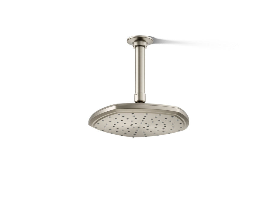 KOHLER K-27051 Occasion 8" Single-function Rainhead, 2.5 GPM, vibrant brushed nickel