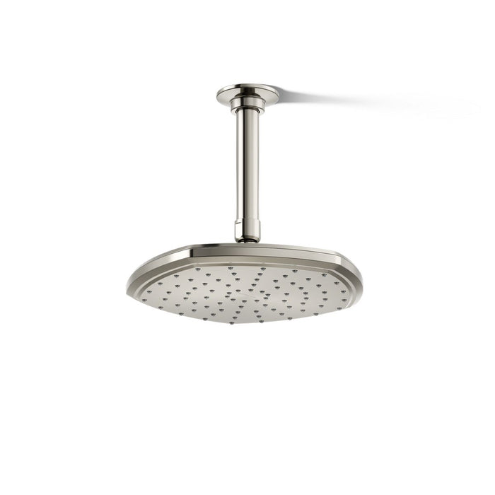 KOHLER K-27051-G Occasion 8" single-function rainhead, 1.75 gpm, vibrant polished nickel - view 3
