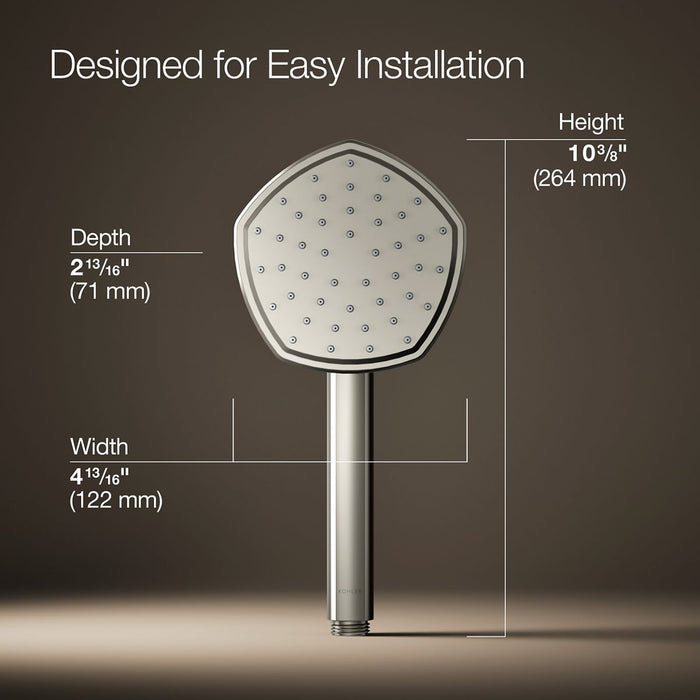 KOHLER K-27052 Occasion Single-function Handshower, 2.5 GPM