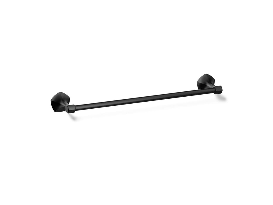 KOHLER K-27060 Occasion 18" towel bar, matte black