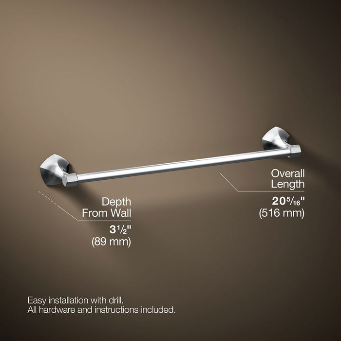 KOHLER K-27060 Occasion 18" towel bar