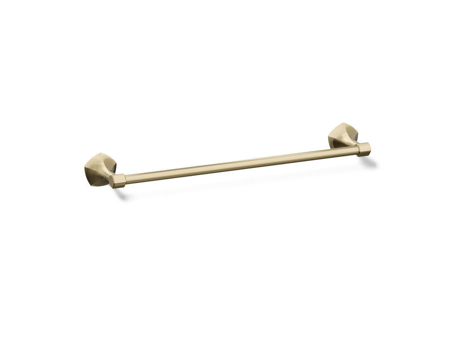 KOHLER K-27060 Occasion 18" towel bar, vibrant french gold