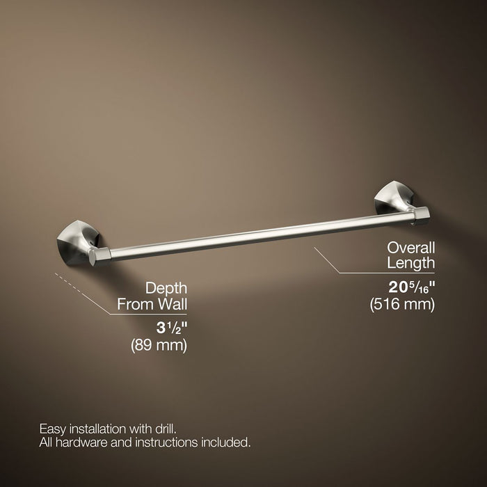 KOHLER K-27060 Occasion 18" towel bar