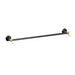 KOHLER K-27061 Occasion 24" towel bar, matte black with brushed moderne brass - view 4