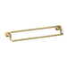 KOHLER K-27062 Occasion 24" double towel bar, vibrant brushed moderne brass - view 3