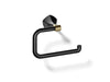 KOHLER K-27063 Occasion Towel ring, matte black with brushed moderne brass