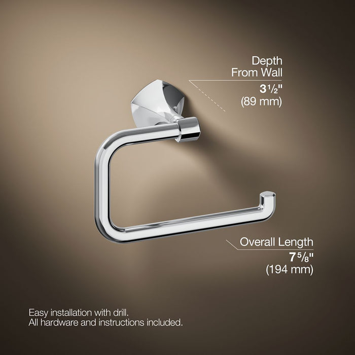 KOHLER K-27063 Occasion Towel ring