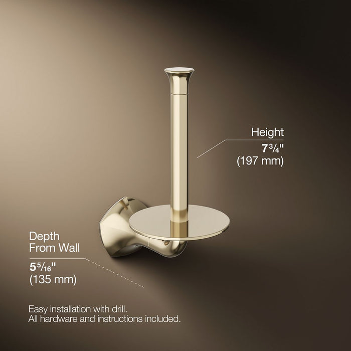 KOHLER K-27064 Occasion Vertical toilet paper holder