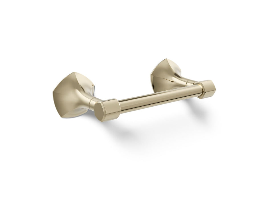 KOHLER K-27065 Occasion Pivoting toilet paper holder, vibrant french gold