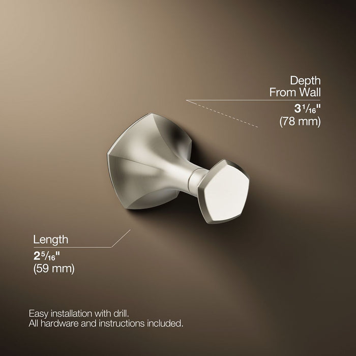 KOHLER K-27069 Occasion Robe hook