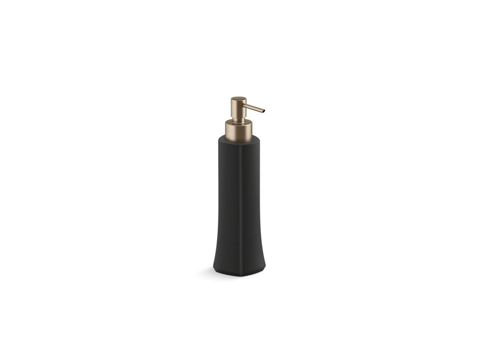 KOHLER K-27073 Occasion Soap dispenser, vibrant brushed bronze