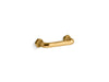 KOHLER K-27075 Occasion 3" cabinet pull, vibrant brushed moderne brass