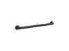 KOHLER K-27081 Occasion 24" grab bar, matte black
