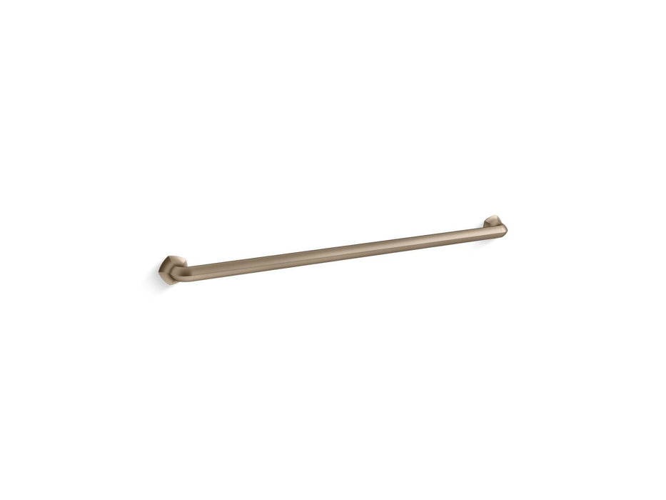 KOHLER K-27082 Occasion 36" grab bar, vibrant brushed bronze