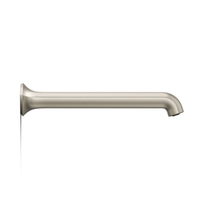 KOHLER K-27115 Occasion Wall-mount bath spout with Straight design, 12", vibrant brushed nickel - view 2