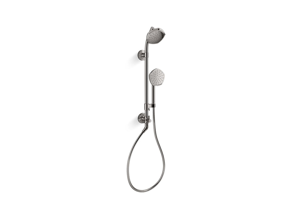 KOHLER K-27119-G Occasion HydroRail-S shower column kit, 1.75 gpm, vibrant titanium