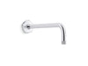 KOHLER K-27126 Occasion Wall-mount rainhead arm and flange, polished chrome