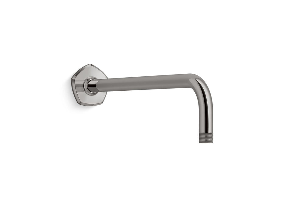KOHLER K-27126 Occasion Wall-mount rainhead arm and flange, vibrant titanium