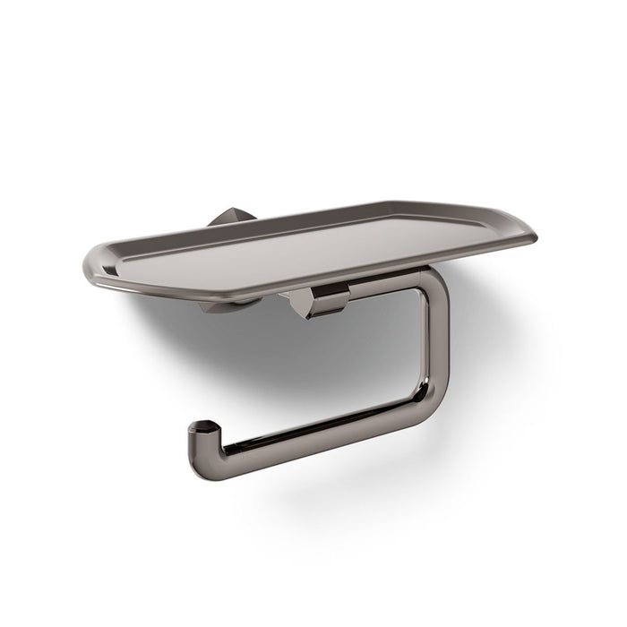 KOHLER K-27128 Occasion Toilet paper holder with tray, vibrant titanium - view 4