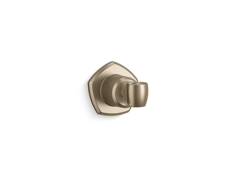 KOHLER K-27129 Occasion Wall-mount handshower holder, vibrant brushed bronze