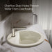KOHLER K-2714-1 Bryant 19" round drop-in bathroom sink, biscuit - view 4
