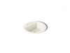 KOHLER K-2714-4 Bryant 19" round drop-in bathroom sink, biscuit