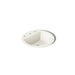 KOHLER K-2714-8 Bryant 19" round drop-in bathroom sink, biscuit