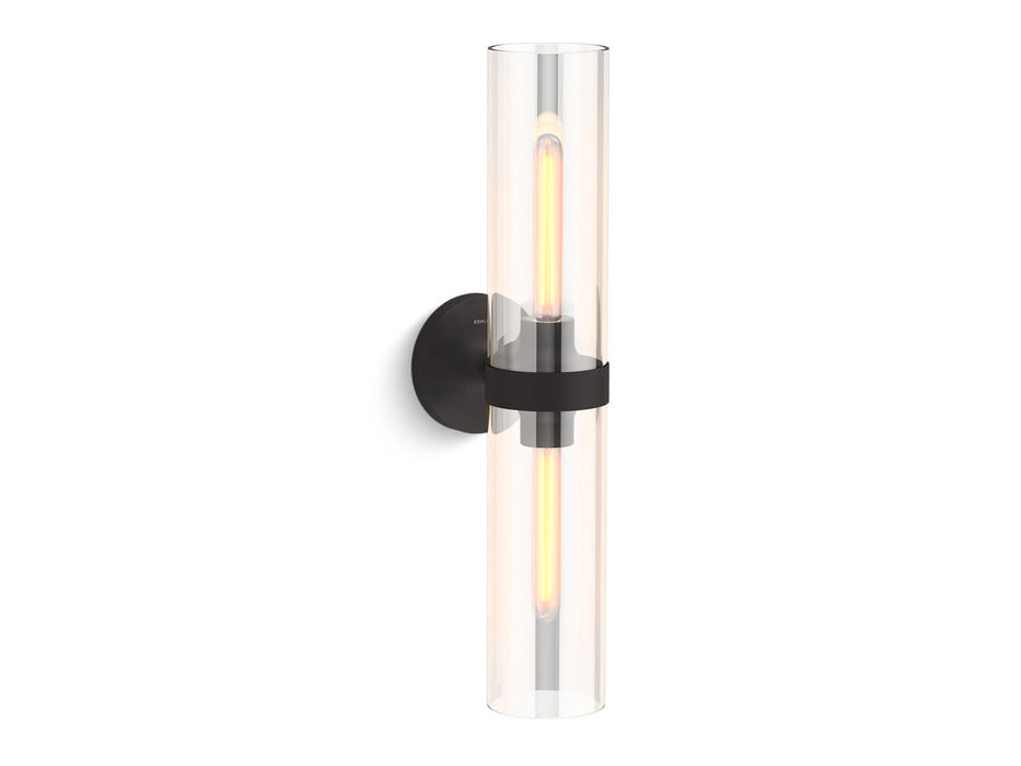 KOHLER K-27263-SC02 Purist Two-light sconce