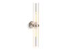 KOHLER K-27264-SC02 Purist Two-light sconce, brushed bronze - view 2