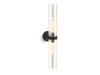 KOHLER K-27264-SC02 Purist Two-light sconce, matte black - view 2