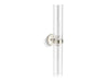 KOHLER K-27264-SC02 Purist Two-light sconce, polished nickel