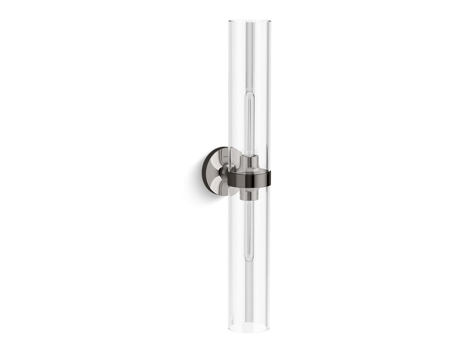KOHLER K-27264-SC02 Purist Two-light sconce, titanium